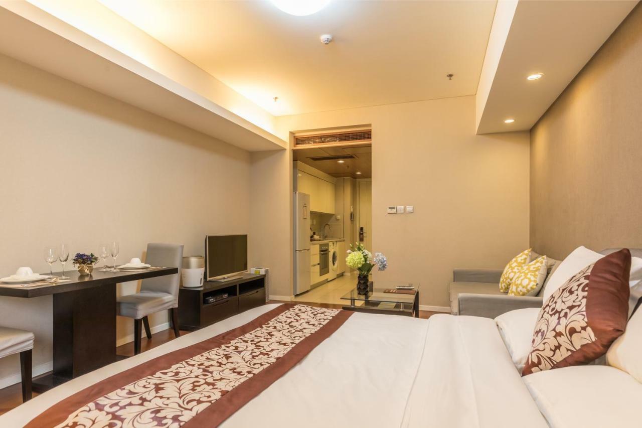 Jiu Du Hui Serviced Apartment ปักกิ่ง ภายนอก รูปภาพ