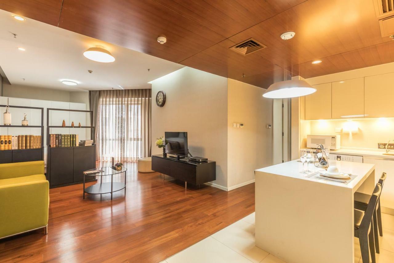 Jiu Du Hui Serviced Apartment ปักกิ่ง ภายนอก รูปภาพ