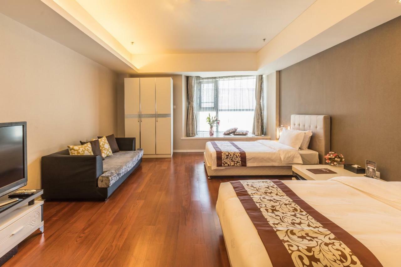 Jiu Du Hui Serviced Apartment ปักกิ่ง ภายนอก รูปภาพ