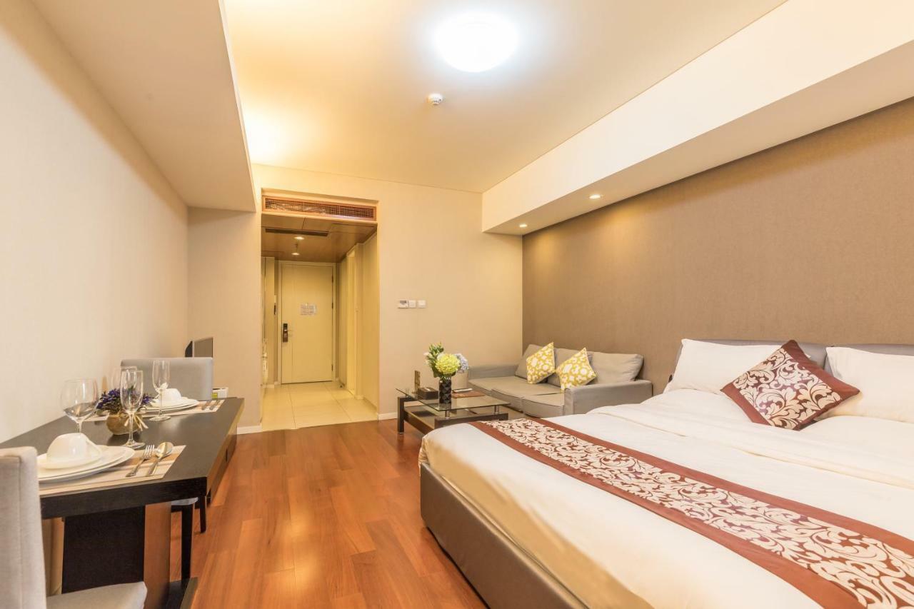 Jiu Du Hui Serviced Apartment ปักกิ่ง ภายนอก รูปภาพ
