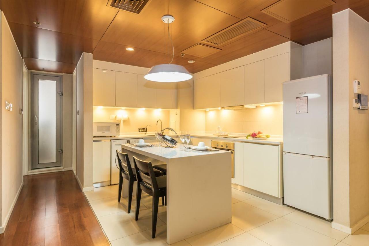 Jiu Du Hui Serviced Apartment ปักกิ่ง ภายนอก รูปภาพ